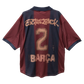 CJ x Nike x Barcelona Retro 2000/01 Home Skeleton jersey