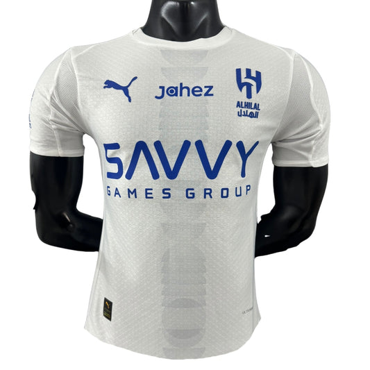 Al Hilal Away Authentic Player [Slim Fit] Player [Slim Fit] Player [Slim Fit] Player 2024/25