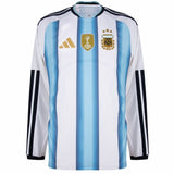Argentina Home Long Sleeve Fan Jersey Shirt 2026 World Cup