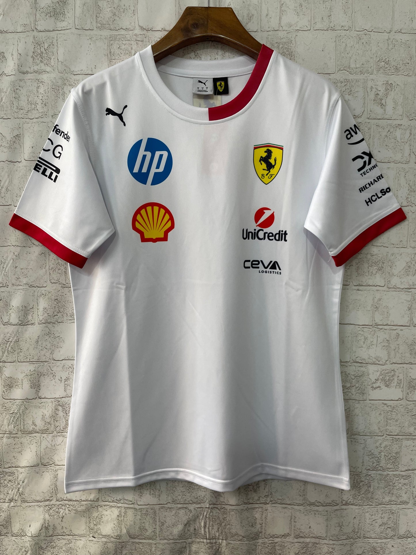 Scuderia Ferrari F1 2025 Team Set Up T-shirt Formula 1