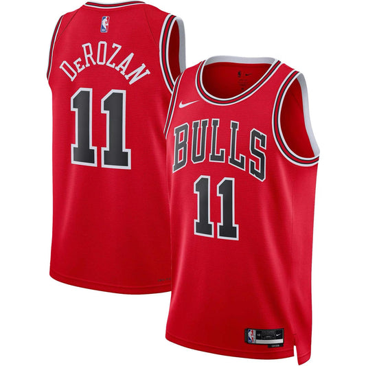 DeRozan  #11 Chicago Bulls Unisex 2022  NBA Jersey - Icon Edition - Red