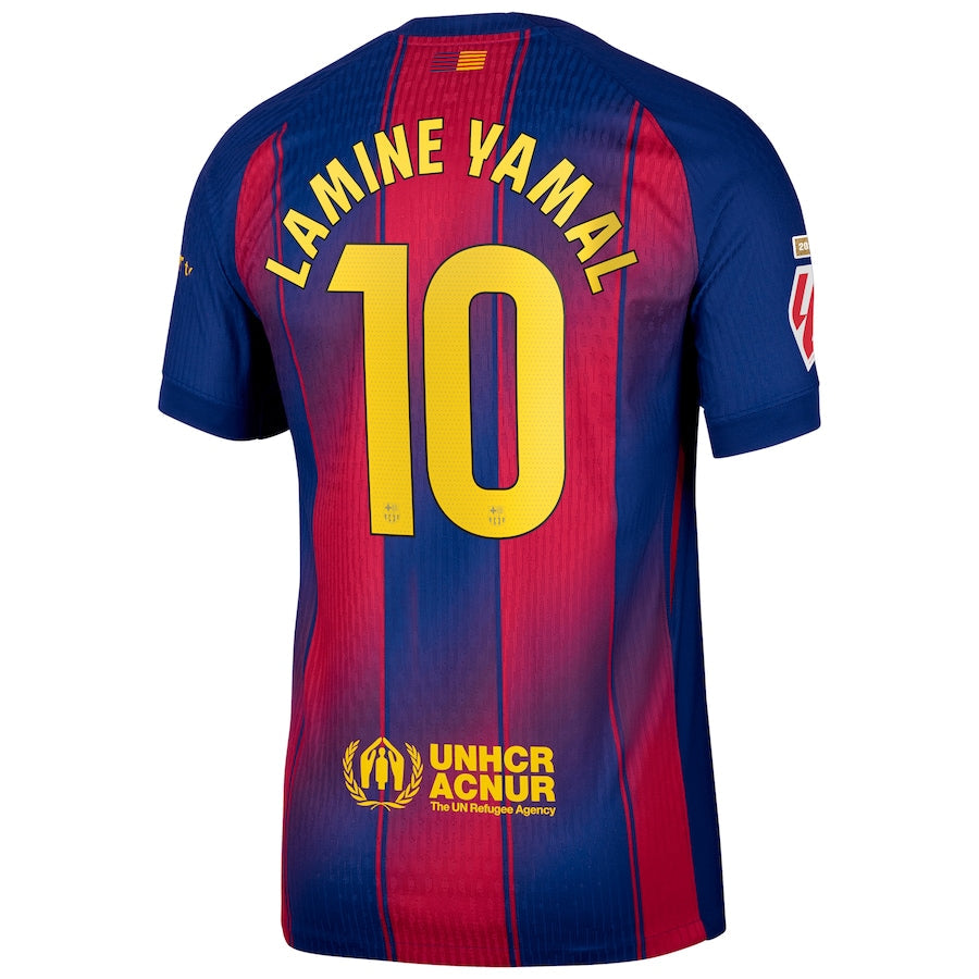 Lamine Yamal Barcelona Nike 2025/26 Home Authentic Player [Slim Fit] Player [Slim Fit] Player [Slim Fit] Player Jersey - Slim Fit