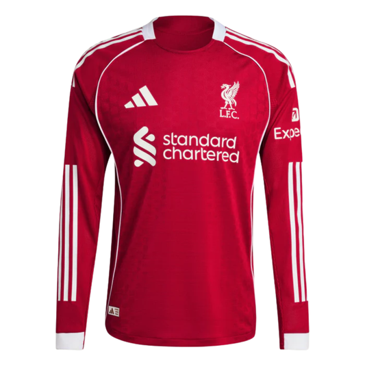 Liverpool FC 2025 Long Sleeve Player Authentic Player [Slim Fit] Player [Slim Fit] Player [Slim Fit] - Slim Fit