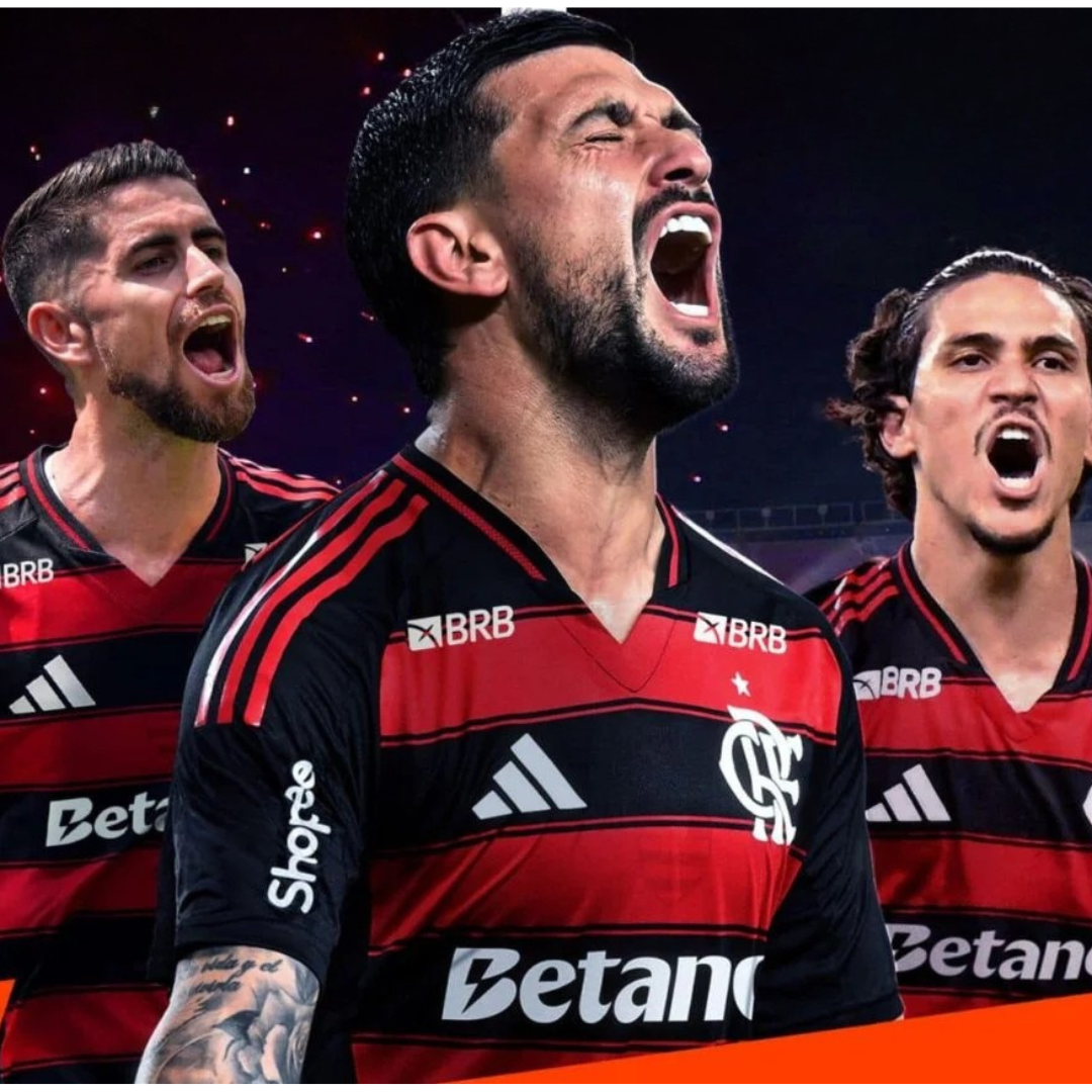 Camisa I Authentic Player [Slim Fit] Player [Slim Fit] Player [Slim Fit] Flamengo 2025/26 Com Patrocinios Betano - Jogador [Slim Fit]