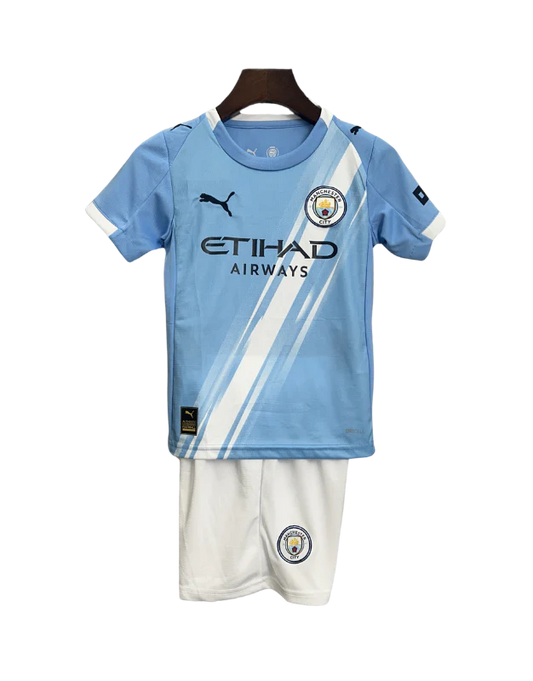 Kit Kids Manchester City Home Jersey 2024/25
