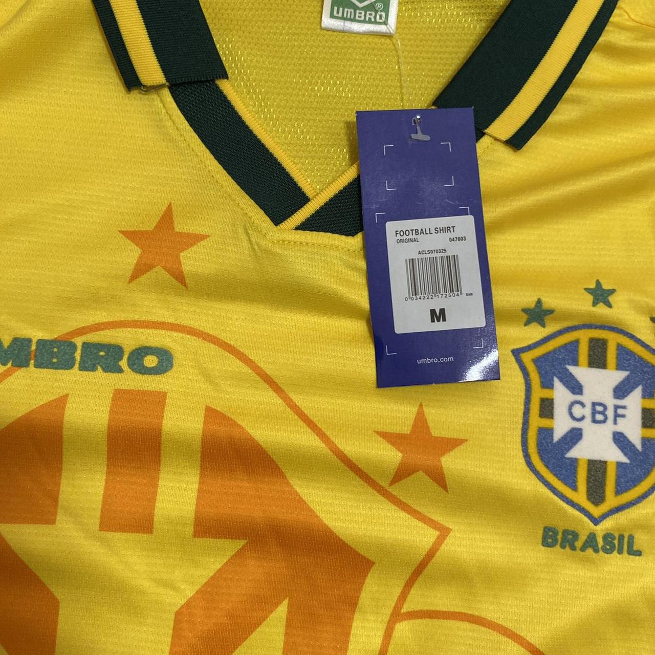 Brazil 1994 I Home Jersey - Retro Version