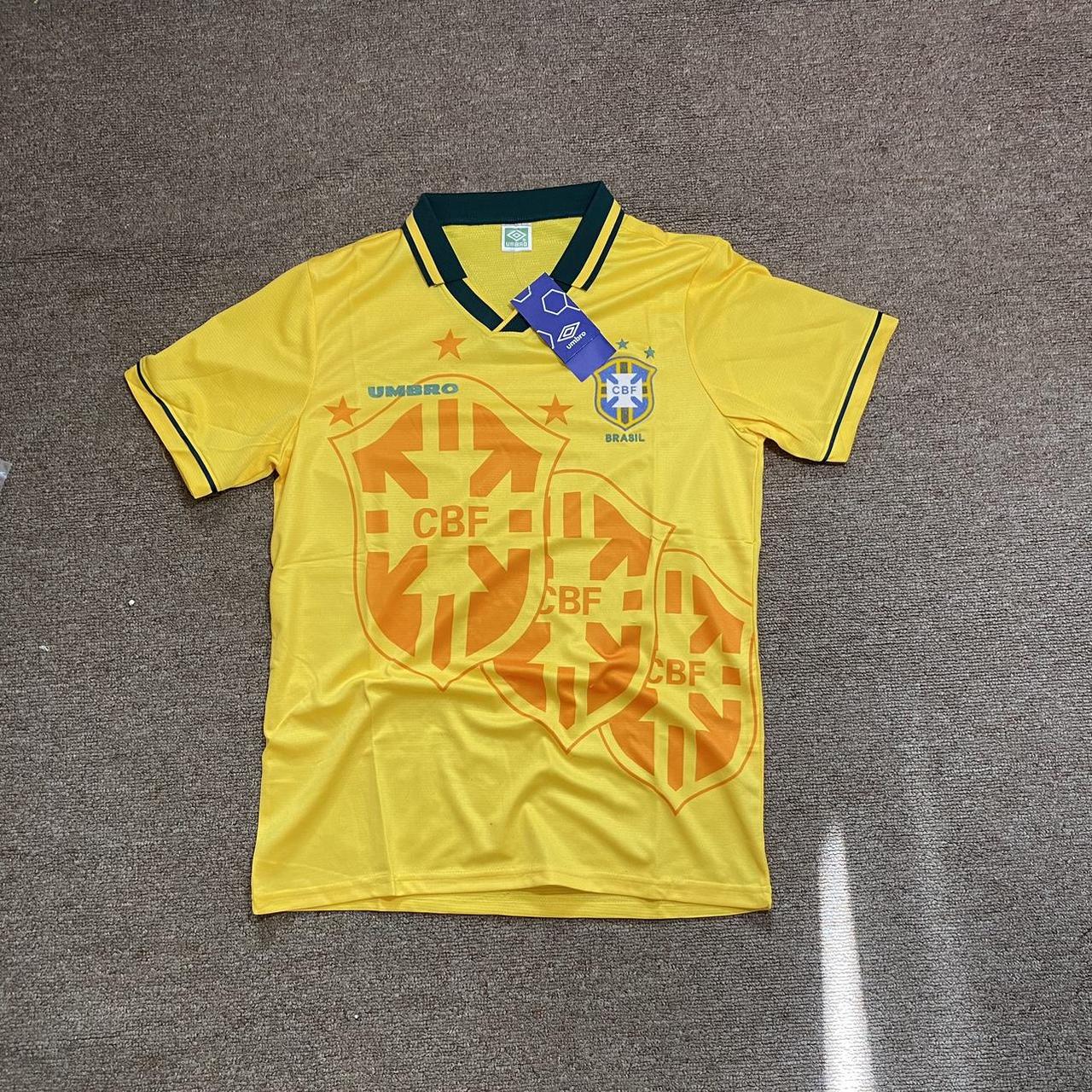 Brazil 1994 I Home Jersey - Retro Version