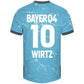 Bayer 04 Leverkusen Third Fan Jersey 2024/25 Patches UCL UEFA Foundation (Official Printing)