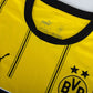 Borussia Dortmund Home 2024/25 Patches UCL UEFA Foundation (Official Printing)