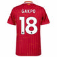 Liverpool Home 2024/25 Patches UCL UEFA Foundation (Official Printing)