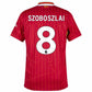 Liverpool Home 2024/25 Patches UCL UEFA Foundation (Official Printing)