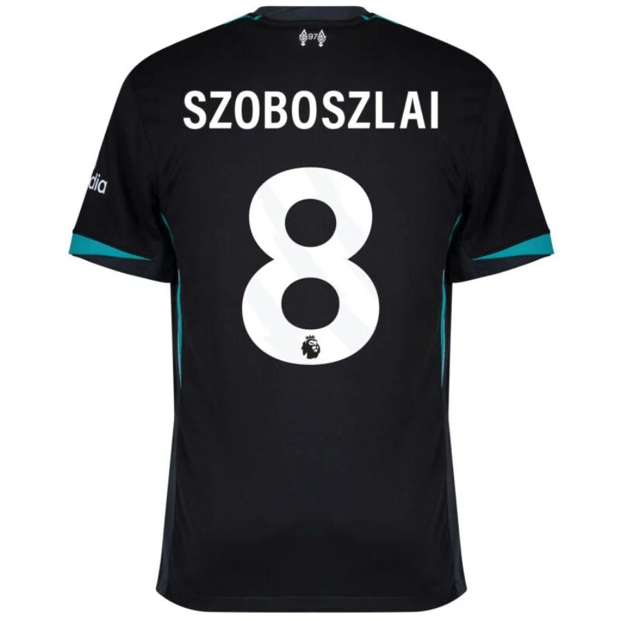 Liverpool Away 2024/25 Patches UCL UEFA Foundation (Official Printing)
