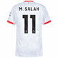 Liverpool Mohamed Salah 11 Away 2024/25 Patches UCL UEFA Foundation (Official Printing)