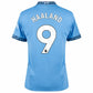 Manchester City Home 2024/25 Patches UCL UEFA Foundation (Official Printing)