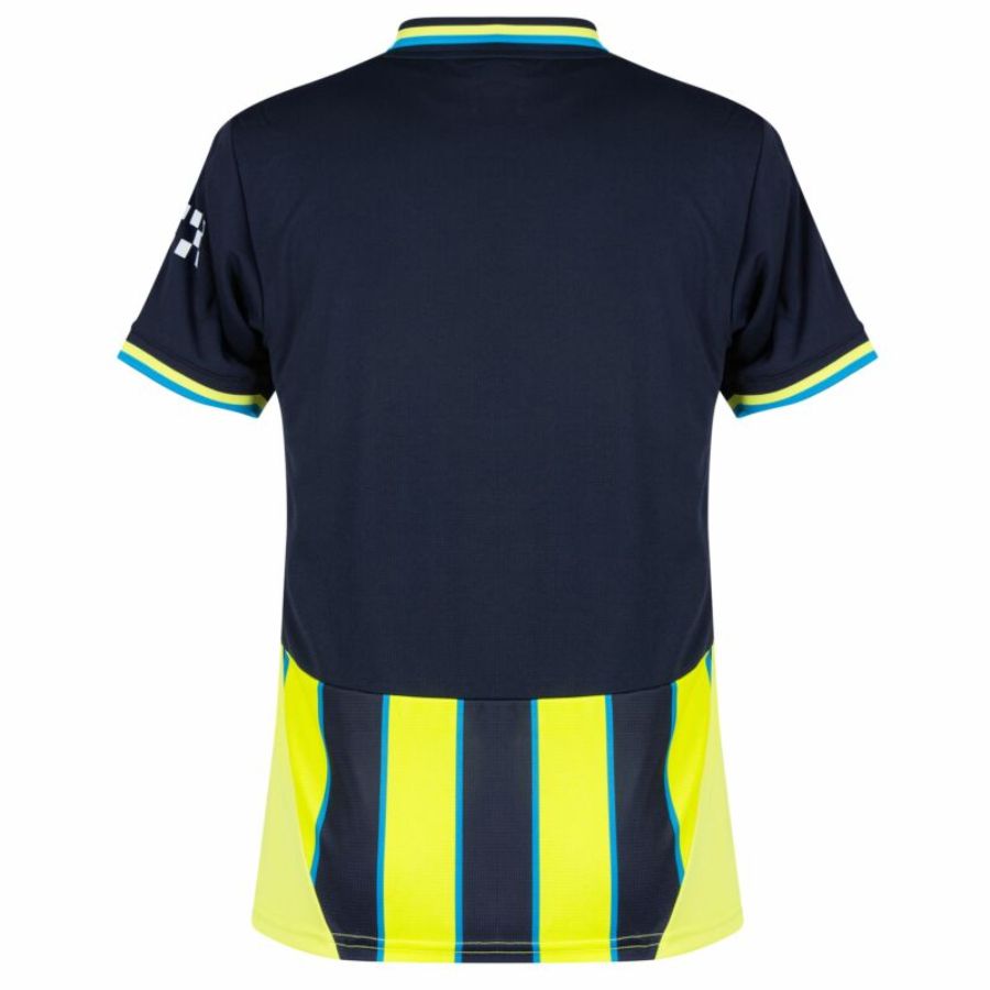 Manchester City Away 2024/25 Patches UCL UEFA Foundation (Official Printing)