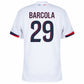 Paris Saint-Germain Barcola 29 Fan Jersey Away 2024/25 Patches UCL UEFA Foundation (Official Printing)