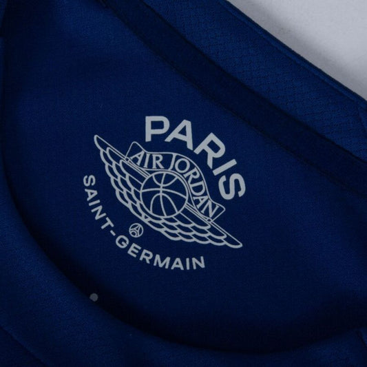Paris Saint-Germain Kvaratskhelia 7 Fan Jersey Fourth Jordan 2024/25 Patches UCL UEFA Foundation (Official Printing)