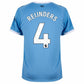 Manchester City Home Reijnders 4 Fan Jersey 2025/26