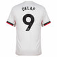 Chelsea Delap 9 Away Fan Jersey 2025/26