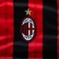 AC Milan Theo 19 Home Fan Jersey 2024/25 Patches UCL UEFA Foundation (Official Printing)