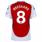Arsenal Home Fan Jersey 2024/25 Patches UCL UEFA Foundation (Official Printing)