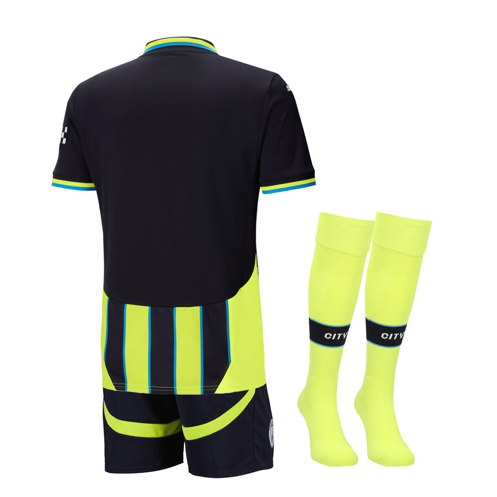 Kids KIT Manchester City Away Jersey 2024/25