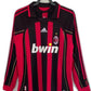 AC Milan 06/07 I Home Jersey - Long Sleeve Retro Version