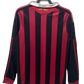 AC Milan 09/10 I Home Jersey - Long Sleeve Retro Version