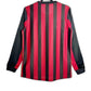AC Milan 13/14 I Home Jersey - Long Sleeve Retro Version