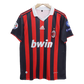 AC Milan Ronaldinho Embroidery Retrô Jersey - Collection