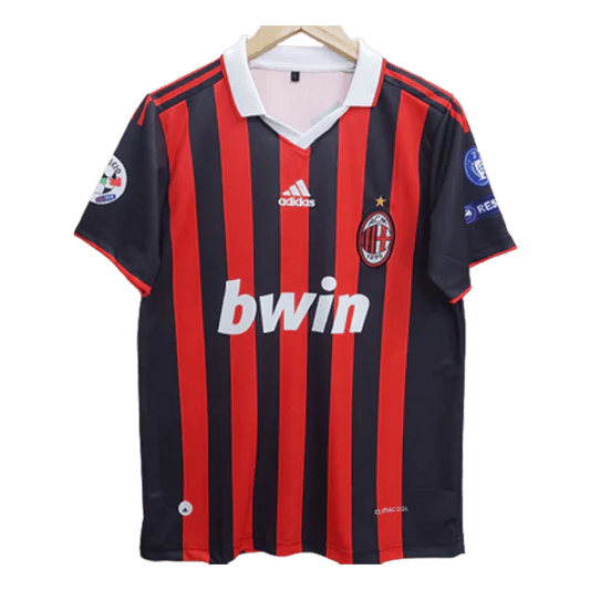 AC Milan Ronaldinho Embroidery Retrô Jersey - Collection