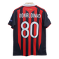 AC Milan Ronaldinho Embroidery Retrô Jersey - Collection