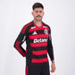 Camisa Manga Longa Adidas Flamengo 2025/26 I All Sponsor