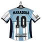 Argentina 2001 Maradona Commemorative Edition Jersey - Retro Version