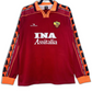 AS Roma 98/99 I Home Jersey - Long Sleeve Retro Version