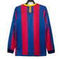 Barcelona 10/11 I Home Jersey - Long Sleeve Retro Version