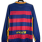 Barcelona 15/16 I Home Jersey - Long Sleeve Retro Version