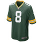 NFL Las Vegas Raiders Josh Jacobs 8 Nike Green Home Game Verde