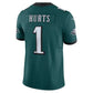 NFL Philadelphia Eagles Jalen Hurts Nike Limited Jersey Verde