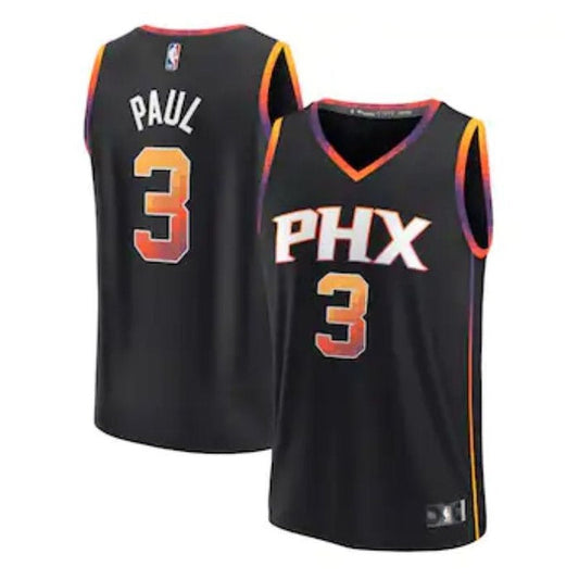 Chris Paul Phoenix Suns 2023 Fast Break Player NBA Jersey Black - Statement Edition - Slim Fit