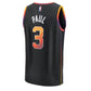 Chris Paul Phoenix Suns 2023 Fast Break Player NBA Jersey Black - Statement Edition - Slim Fit