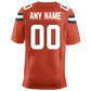 Cleveland Browns - Custom Alternate NFL Jersey - Brown - Orange
