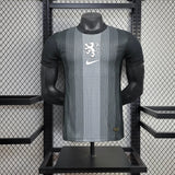 Netherlands 25/26 Goalkeeper Jersey - Black - Player Version - Slim Fit
