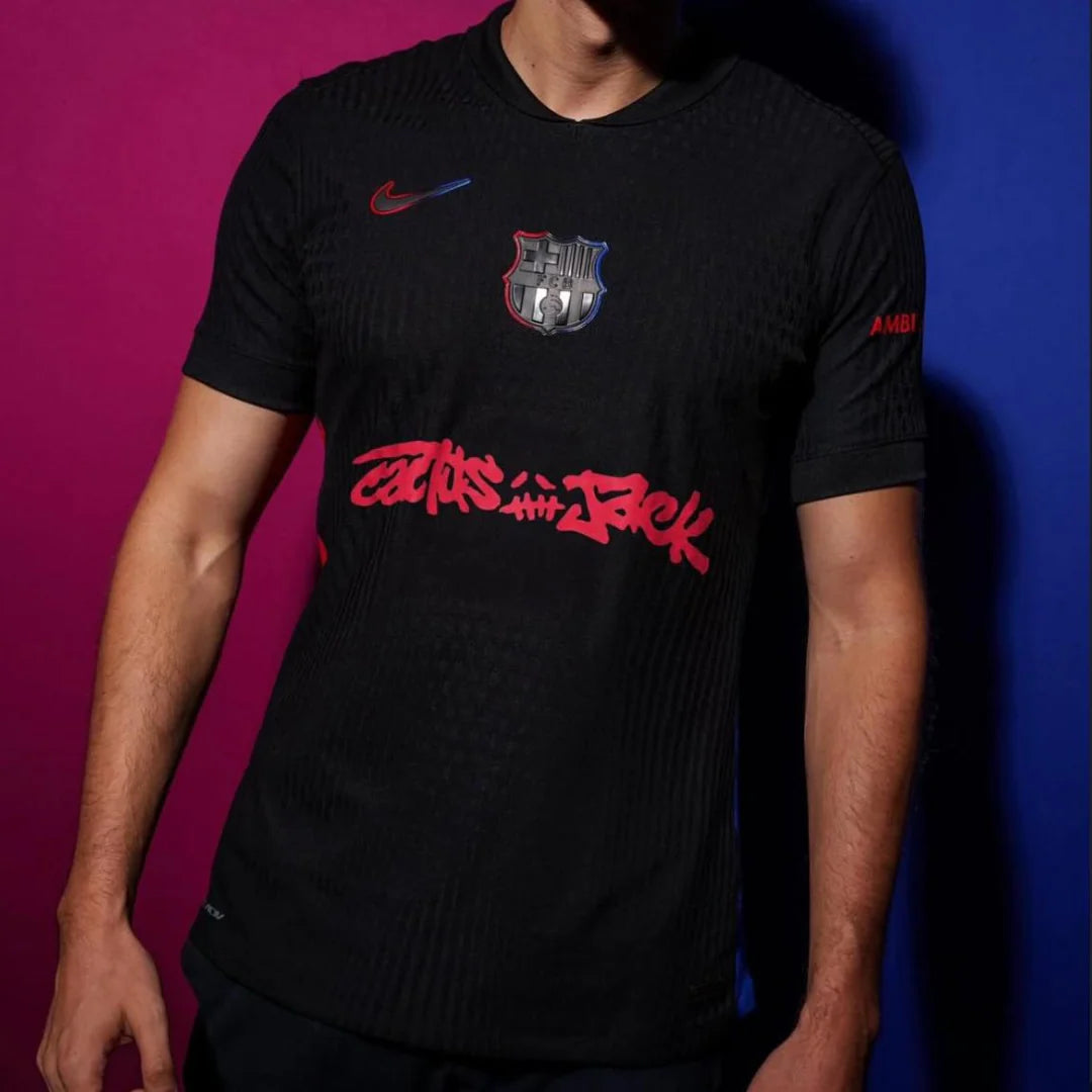 Barcelona FC Travis Scott 24/25 II Away Jersey - Fan Version