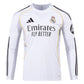 Real Madrid 2025/26 Home Long Sleeves Jersey