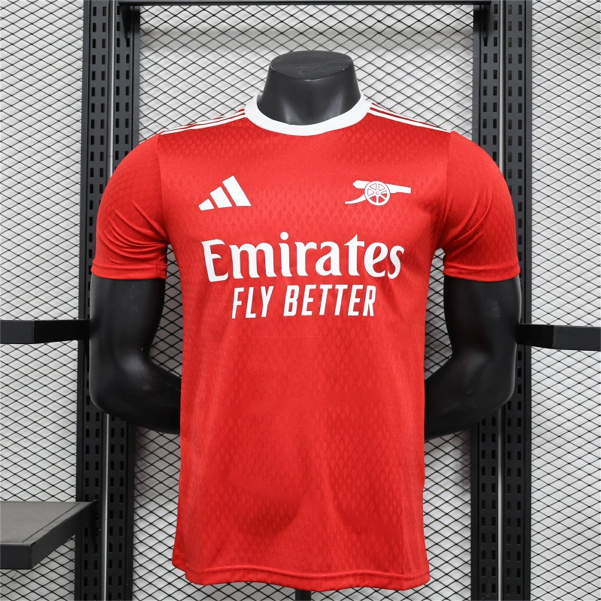 Arsenal 25/26 Pre-Match Jersey - Red - Player Version - Slim Fit