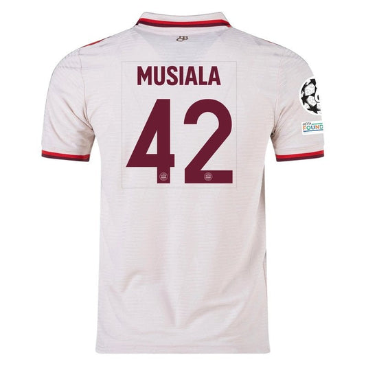 Jamal Musiala Bayern Munich 24/25 III Third UCL Jersey - Player Version - Slim Fit