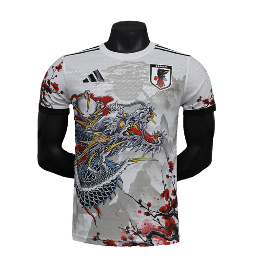 Japan 25/26 Special Edition White Jersey - Player Version [Slim Fit] - Slim Fit