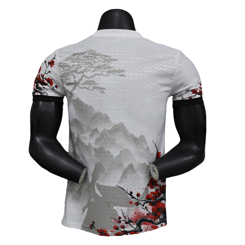 Japan 25/26 Special Edition White Jersey - Player Version [Slim Fit] - Slim Fit