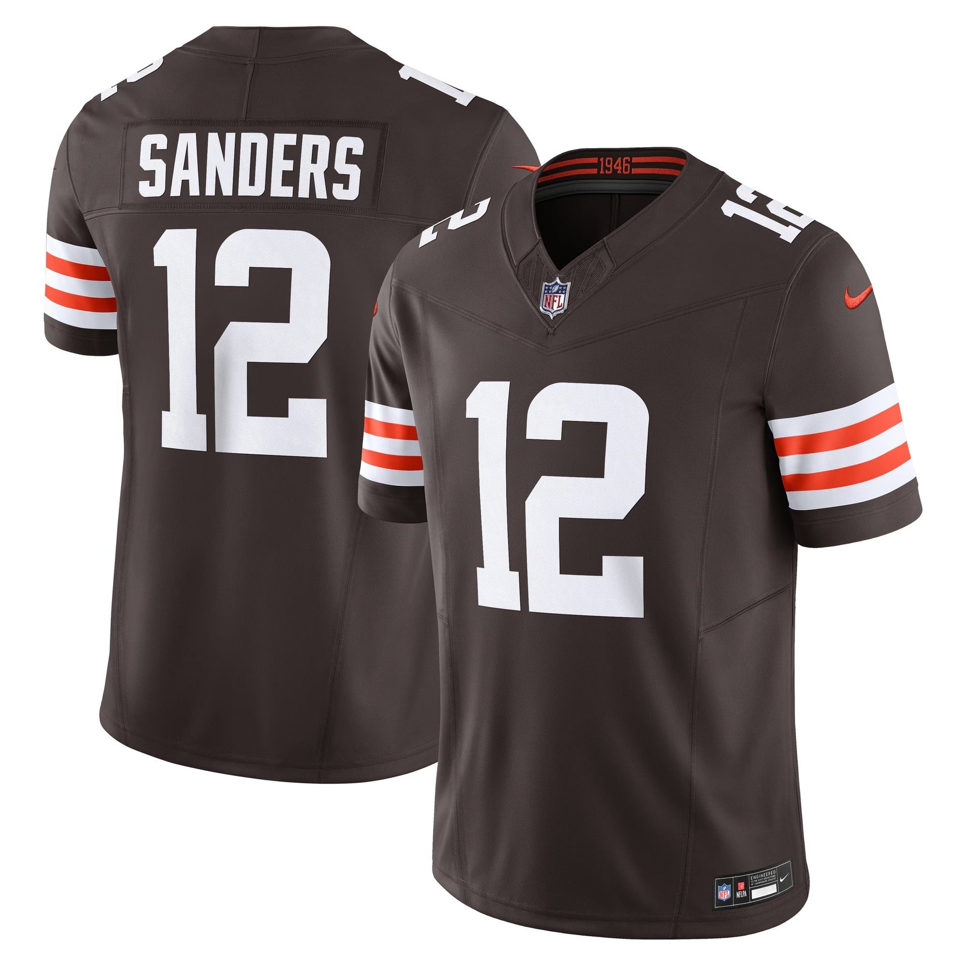 Shedeur Sanders Authentic Limited Vapor F.U.S.E. Jersey – Brown